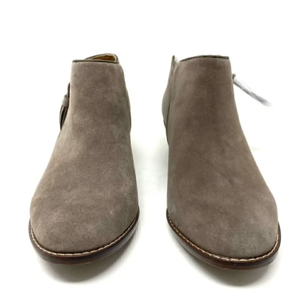 Vionic Joy Serena ankle booties Greige